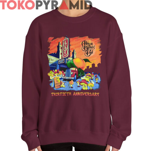 Vintage Allman Brothers 30 Year Anniversary Shirt