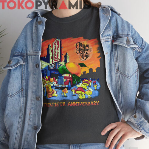 Vintage Allman Brothers 30 Year Anniversary Shirt