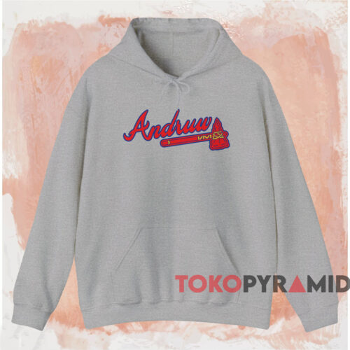 Vintage Andruw Jones Atlanta Braves Shirt Grey Hoodie Vintage Andruw Jones Atlanta Braves Shirt Grey Hoodie