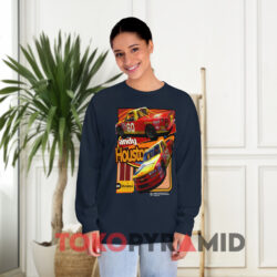 Vintage Andy Houston Nascar Truck Series T-shirt 2 Vintage Andy Houston Nascar Truck Series Navy Long sleeved