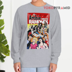 Vintage Archie Meets Ramones Shirt 1 Vintage Archie Meets Ramones Long sleeved