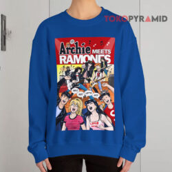 Vintage Archie Meets Ramones Shirt 3 Vintage Archie Meets Ramones Sweatshirt