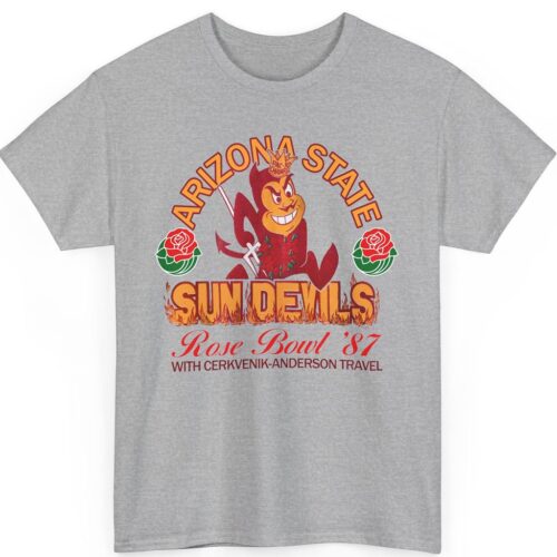 Vintage Arizona State Sun Devils Rose Bowl 87 Shirt