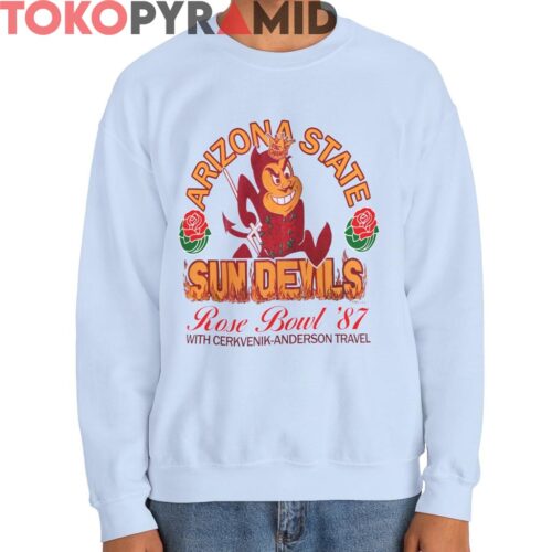 Vintage Arizona State Sun Devils Rose Bowl 87 Shirt