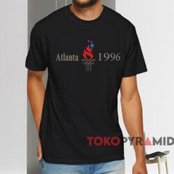 Vintage Atlanta 1996 Champion T shirt Black T shirt