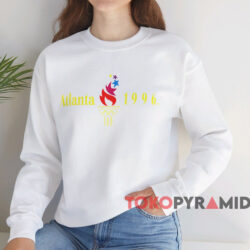 Vintage Atlanta 1996 T-shirt 4 Vintage Atlanta 1996 T shirt White Sweatshirt