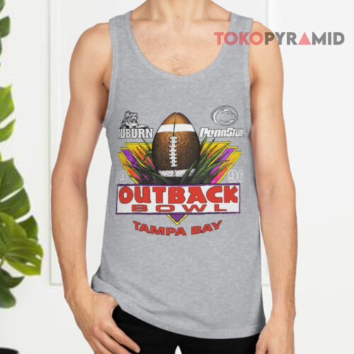 Vintage Auburn Vs Penn State Outback Bowl Tampa Bay 1996 Tank Top Vintage Auburn Vs Penn State Outback Bowl Tampa Bay 1996 Tank Top