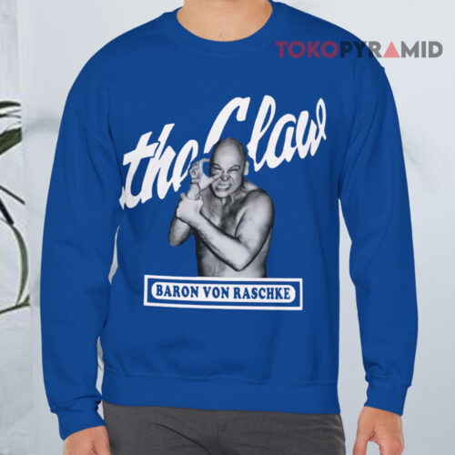 Vintage Awa Baron Von Raschke The Claw Sweatshirt Vintage Awa Baron Von Raschke The Claw Sweatshirt