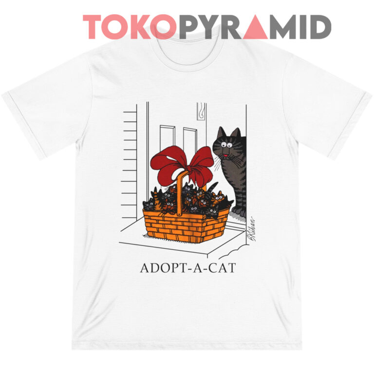 Vintage B Kliban Cats Adopt A Cat Hawaii Shirt - TokoPyramid
