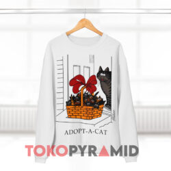 Vintage B Kliban Cats Adopt A Cat Hawaii Shirt 4 Vintage B Kliban Cats Adopt A Cat Hawaii White Sweatshirt