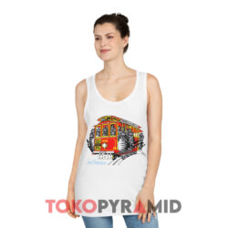 Vintage B Kliban Cats Cable Car San Francisco Shirt 4 Vintage B Kliban Cats Cable Car San Francisco White Tank Top