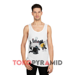 Vintage B Kliban Cats Playing Volleyball Crazy Shirt 2 Vintage B Kliban Cats Playing Volleyball Crazy White Tank Top