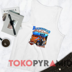 Vintage Bakersfield Harley Davidson California T-shirt 4 Vintage Bakersfield Harley Davidson California T shirt White TankTop