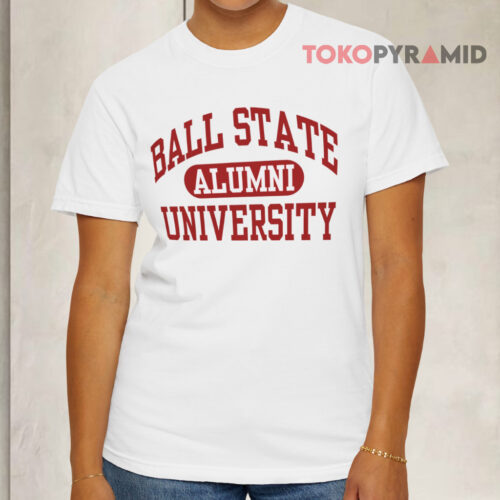 Vintage Ball State Alumni University White T shirt