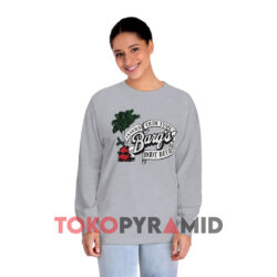 Vintage Barq's Root Beer Famous Old Tyme Grey Long sleeved