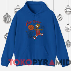 Vintage Bart Simpson Air Simpson T-shirt 3 Vintage Bart Simpson Air Simpson T shirt Blue Hoodie