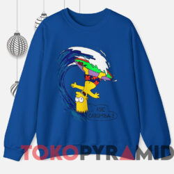 Vintage Bart Simpson Aye Carumba T-Shirt 2 Vintage Bart Simpson Aye Carumba T shirt Blue Sweatshirt