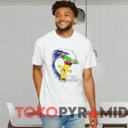 Vintage Bart Simpson Aye Carumba T shirt White T shirt