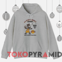Vintage Bart Simpson Magic Bart T-shirt 3 Vintage Bart Simpson Magic Bart T shirt Grey Hoodie