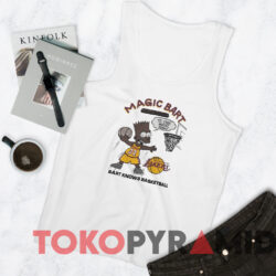 Vintage Bart Simpson Magic Bart T-shirt 4 Vintage Bart Simpson Magic Bart T shirt White TankTop