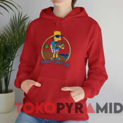 Vintage Bart Simpson On Vacation T-Shirt 2 Vintage Bart Simpson On Vacation T shirt Red Hoodie