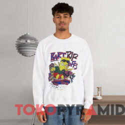 Vintage Bart Simpson Skateboard Bartrip Offs T-shirt 2 Vintage Bart Simpson Skateboard Bartrip Offs T shirt White Sweatshirt