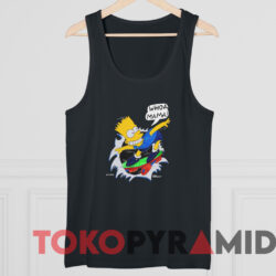 Vintage Bart Simpson Whoa Mama T-shirt 4 Vintage Bart Simpson Whoa Mama T shirt Black TankTop