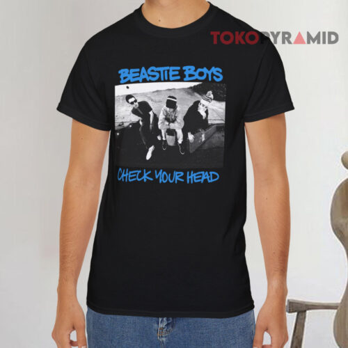 Vintage Beastie Boys Check Your Head Black T shirt Vintage Beastie Boys Check Your Head Black T shirt