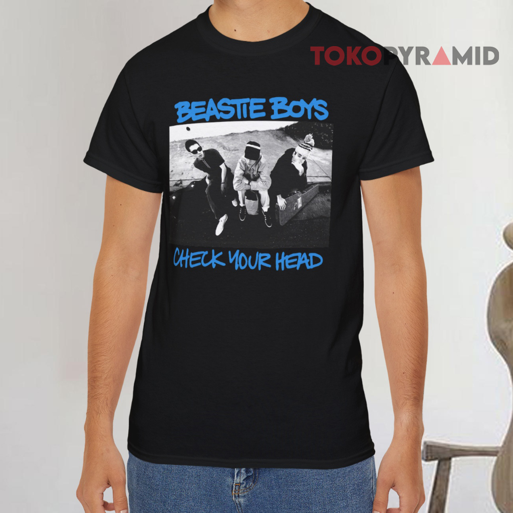 Vintage Beastie Boys Check Your Head Black T shirt Vintage Beastie Boys Check Your Head Black T shirt