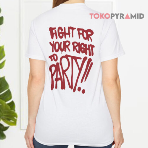 Vintage Beastie Boys Fight For Your Right To Party 1987 T shirt Back Vintage Beastie Boys Fight For Your Right To Party 1987 T shirt Back