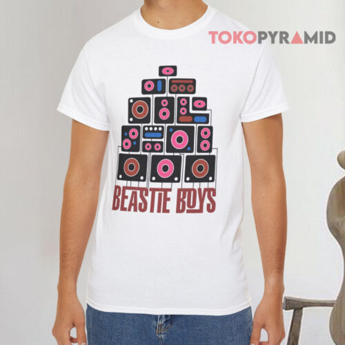 Vintage Beastie Boys Tape Logo White T shirt