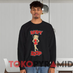 Vintage Betty Boop 1988 T shirt Black Sweatshirt