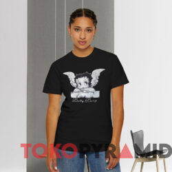 Vintage Betty Boop Angel T shirt Black T shirt