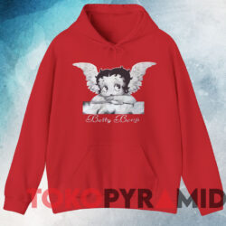 Vintage Betty Boop Angel T-shirt 3 Vintage Betty Boop Angel T shirt Red Hoodie