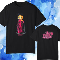 Vintage Betty Boop Got Silk Double-sided T-shirt Black T shirt