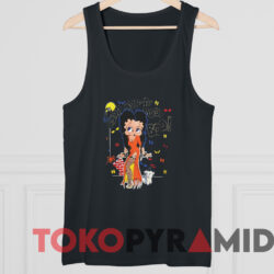 Vintage Betty Boop Halloween Shirt 4 Vintage Betty Boop Halloween Shirt Black TankTop