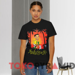Vintage Betty Boop Hula Boop T shirt Black T shirt