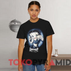 Vintage Betty Boop Knock Out T shirt Black T shirt
