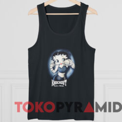 Vintage Betty Boop Knock Out T-shirt 4 Vintage Betty Boop Knock Out T shirt Black TankTop