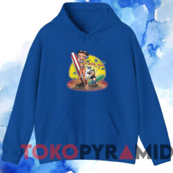 Vintage Betty Boop Surf T-shirt 3 Vintage Betty Boop Surf T shirt Blue Hoodie