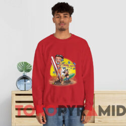 Vintage Betty Boop Surf T-shirt 2 Vintage Betty Boop Surf T shirt Red Sweatshirt