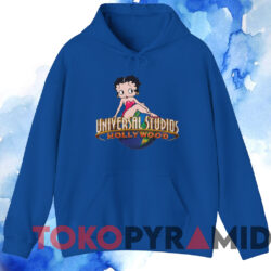 Vintage Betty Boop Universal Studios Hollywood T-shirt 3 Vintage Betty Boop Universal Studios Hollywood T shirt Blue Hoodie