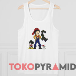 Vintage Betty Boop You Go Girl T-shirt 4 Vintage Betty Boop You Go Girl T shirt White TankTop