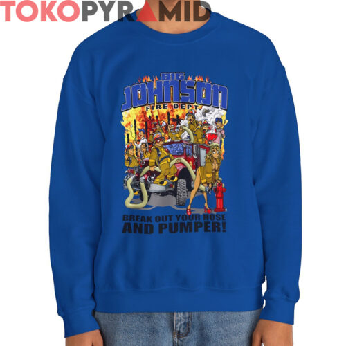 Vintage Big Johnson Fire Department Shirt Vintage Big Johnson Fire Department Shirt