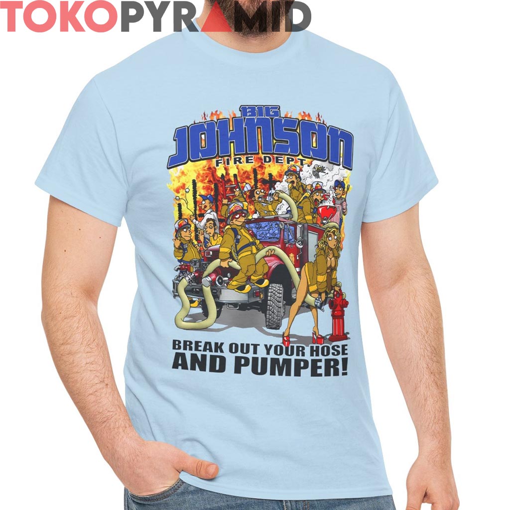 Vintage Big Johnson Fire Department Shirt Vintage Big Johnson Fire Department Shirt