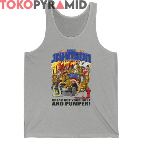 Vintage Big Johnson Fire Department Shirt Vintage Big Johnson Fire Department Shirt