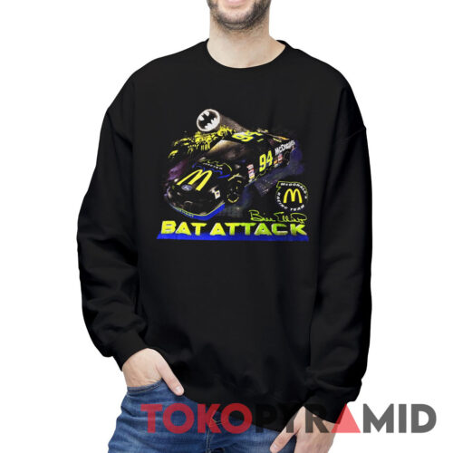 Vintage Bill Elliott Bat Attack Sweatshirt
