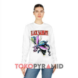 Vintage Black Sabbath 1987 Shirt 4 Vintage Black Sabbath 1987 White Long sleeved