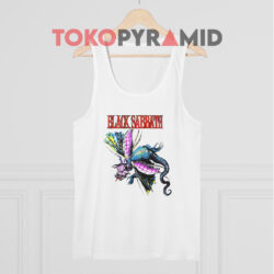 Vintage Black Sabbath 1987 Shirt 2 Vintage Black Sabbath 1987 White Tank Top