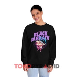Vintage Black Sabbath Paranoid Band Shirt 4 Vintage Black Sabbath Paranoid Band Black Long sleeved